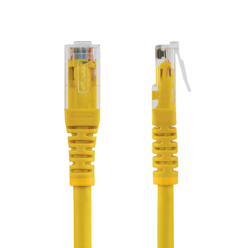 StarTech.com 1,8m CAT6 Ethernet-Kabel – 100W PoE gelbes Netzwerk-Patchkabel