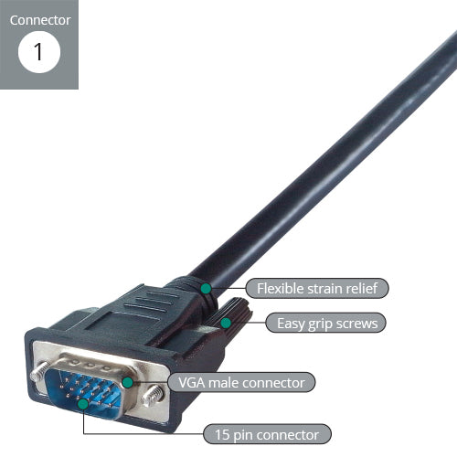 connektgear 26-0010MM VGA cable