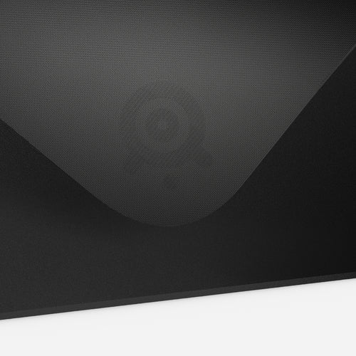 Gaming Mouse Pad Steelseries QcK Monochromatic Black Non-Slip Rubber Silicone