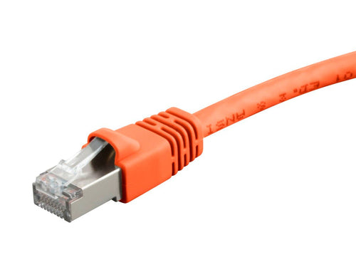 Networking Cable Monoprice Cat6a 0.9m S/UTP RJ-45 Orange