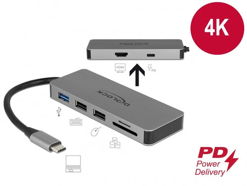 DeLOCK 87743 laptop dock/port replicator