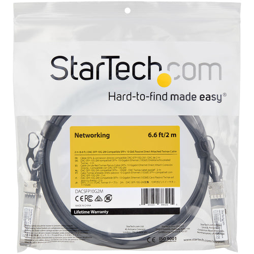 StarTech.com DACSFP10G2M InfiniBand/fibre optic cable