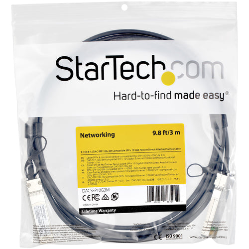 StarTech.com DACSFP10G3M InfiniBand/fibre optic cable