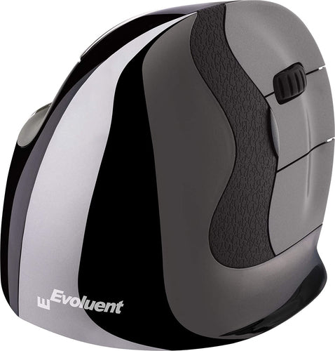 Evoluent VMDMW Wireless Right-Hand Vertical Mouse Laser Grey