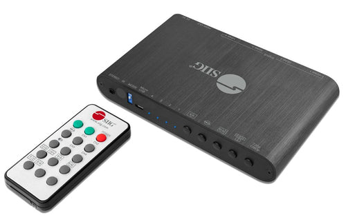HDMI Video Switch 720p 1080p 60Hz Aluminium Black