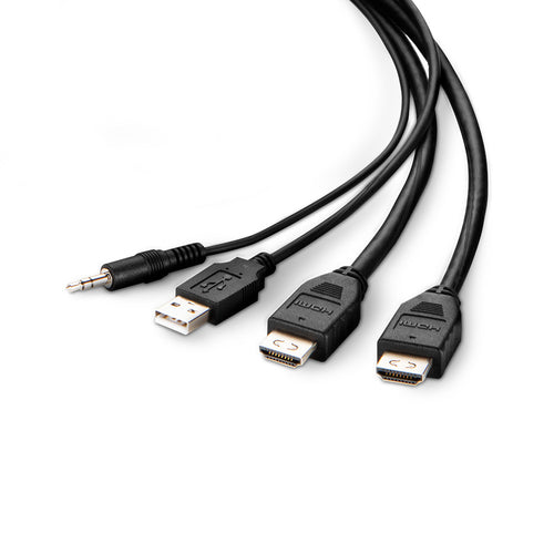 Belkin F1DN2CCBL-HH10t KVM-Kabel