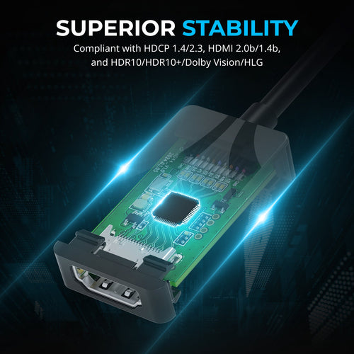 Sabrent DA-CH4K video cable adapter
