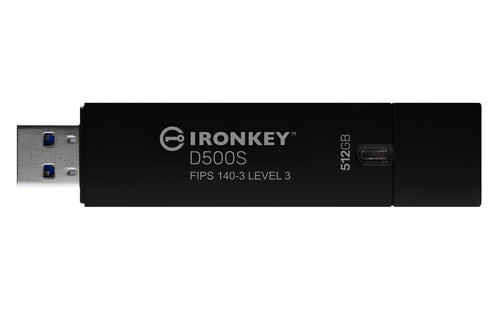 USB Flash Drive Kingston IronKey D500S 512GB FIPS 140-3 AES-256
