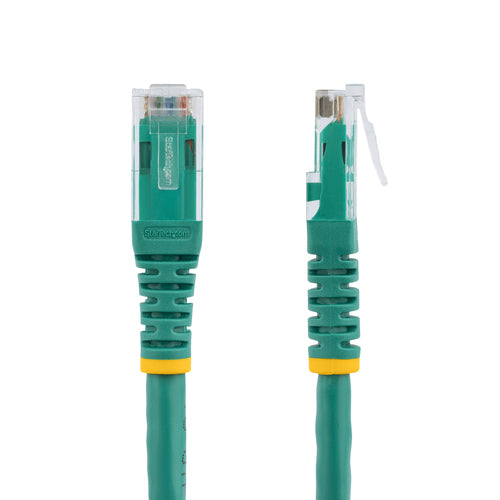 StarTech.com CAT6 Ethernet-Kabel – 0,3m Grün, 650MHz, Hochgeschwindigkeits-Netzwerk