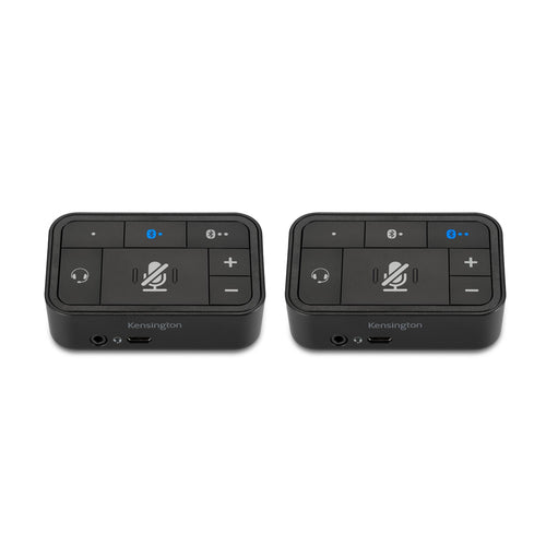 Kensington K83300WW Universal 3-in-1 Pro Audio Headset – Kontroll-Adapter, Schwarz