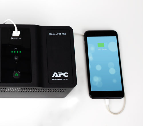 APC Back-UPS 650VA 230V 1 USB charging port - (Offline-) USV uninterruptible power supply (UPS)