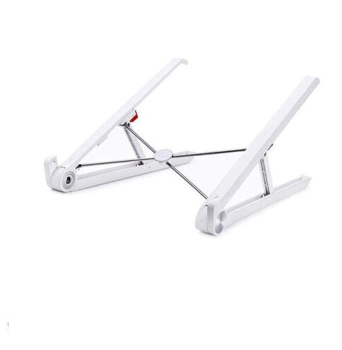 Laptop Stand CODi A09041 White Stainless Steel Adjustable Height