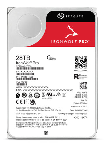 Seagate IronWolf Pro ST28000NT000 internal hard drive