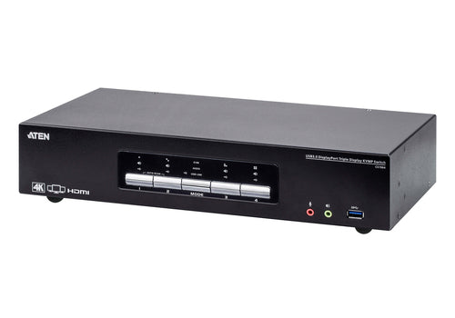 ATEN KVM Switch 4K 4096 x 2160 pixels Compact Design