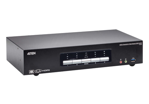 ATEN KVM Switch 4K 4096 x 2160 pixels Compact Design