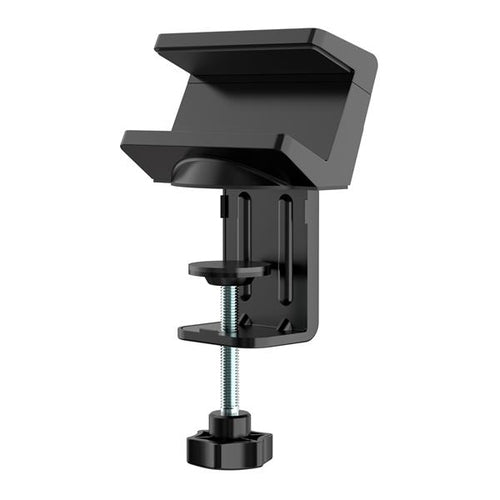 Universal Power Strip Desk Mount Adjustable Table Clamp Holder Aluminium Plastic Black