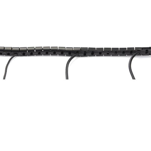 Cable Management Sleeve StarTech 1.5m Black Spiral 45mm Diameter