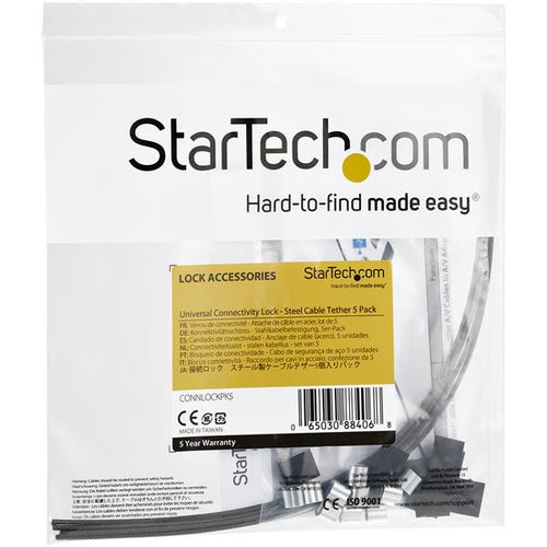 StarTech.com CONNLOCKPK5 cable organizer