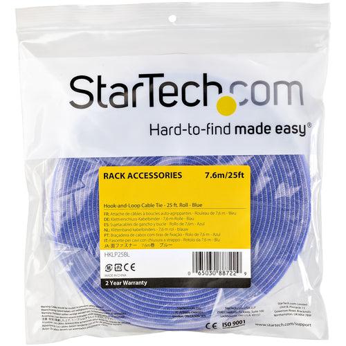 StarTech.com HKLP25BL cable tie