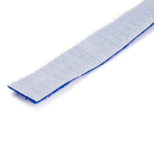 StarTech.com HKLP50BL 15m Klettverschluss Kabelbinder - Blau - Wiederverwendbare, verstellbare Kabelwickler aus Stoff