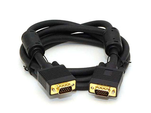 VGA Cable Monoprice 85 1.8m Male to Male Black