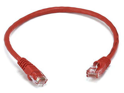 Cat5e Networking Cable 0.3m U/UTP RJ-45 Red