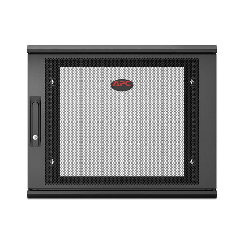 APC NetShelter WX 9U Single Hinged Wall-mount Enclosure 600mm Deep