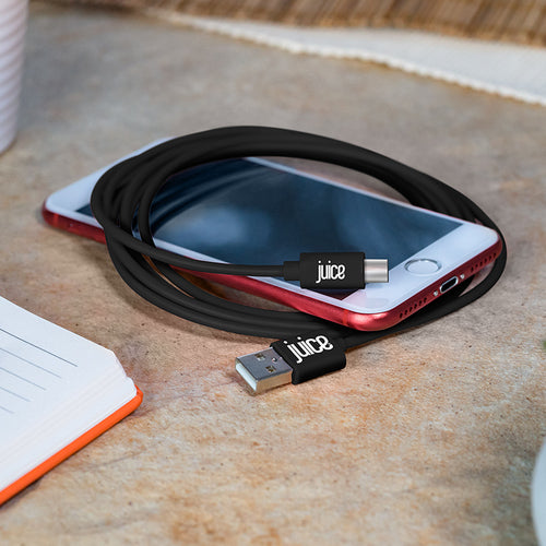 Juice JUI-CABLE-TYPEC-TYPEC-1M-RND-BLK USB cable