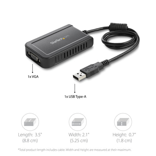 StarTech.com USB2VGAE3 USB graphics adapter
