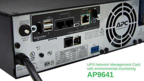 Network Management Card APC Smart-UPS Gen3 Environmental Monitoring SmartSlot