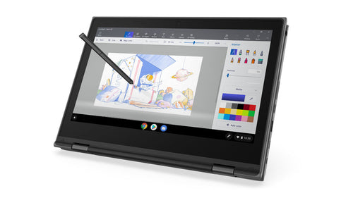Lenovo 500e Chromebook 2. Generation – Intel Celeron N, 11,6" Display, 4 GB RAM, 32 GB Speicher – Educational Chromebook