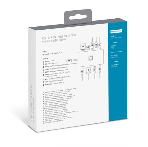 DICOTA D31729 laptop dock/port replicator