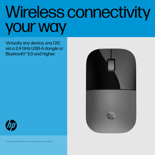 HP Z3700 Dual Silver Wireless mouse