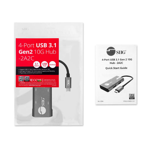 Siig JU-H40G11-S1 interface hub