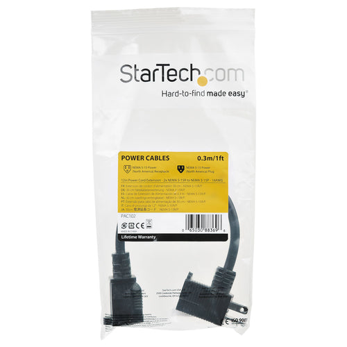 StarTech.com PAC102 power cable