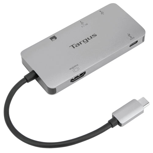 Targus USB 3.2 Gen 2 Type-C Laptop Dock 100W HDMI Grey