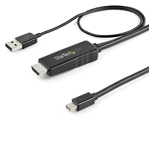 StarTech 1,8m HDMI auf Mini DisplayPort Adapter - 4K 30Hz - USB Stromversorgung