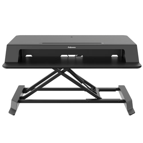 Fellowes Lotus LT höhenverstellbarer Schreibtischaufsatz – Schwarz