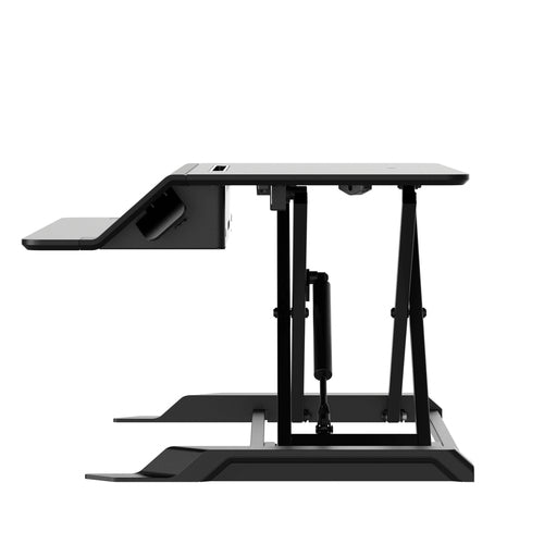 Fellowes Lotus LT höhenverstellbarer Schreibtischaufsatz – Schwarz
