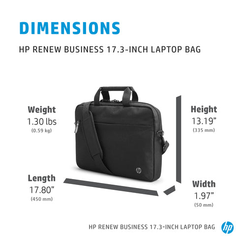 Laptop Bag HP Renew Business 17.3-inch Lightweight Durability
