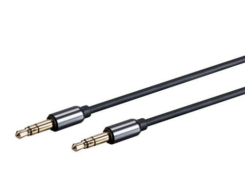 Audio Cable Monoprice Onyx 3.5mm Male to Male 0.91m Black