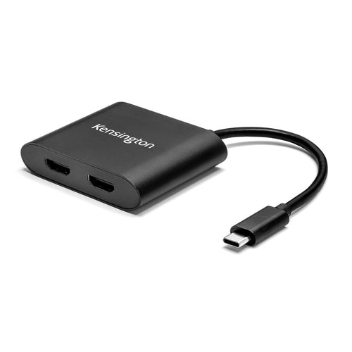 Kensington K38286WW USB-C auf Dual HDMI Adapter - 3840 x 2160, Schwarz
