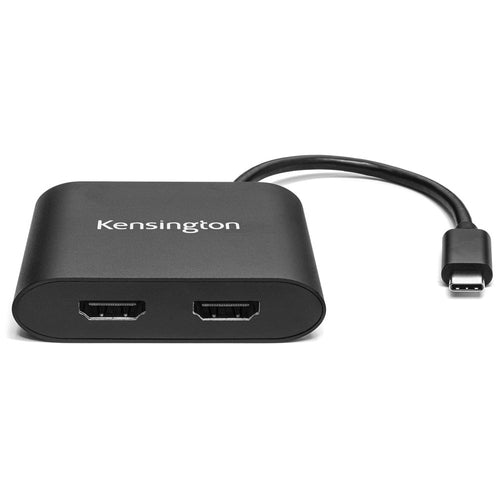 Kensington K38286WW USB-C auf Dual HDMI Adapter - 3840 x 2160, Schwarz