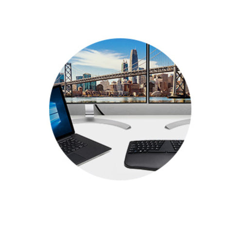 Kensington K38286WW USB-C auf Dual HDMI Adapter - 3840 x 2160, Schwarz