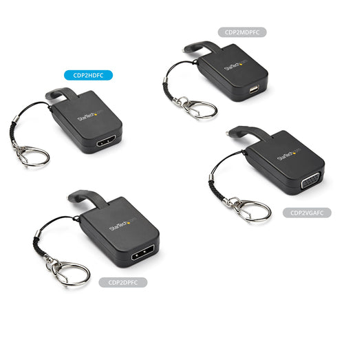StarTech.com CDP2HDFC USB-C auf HDMI Adapter – 4K 30Hz Video Konverter