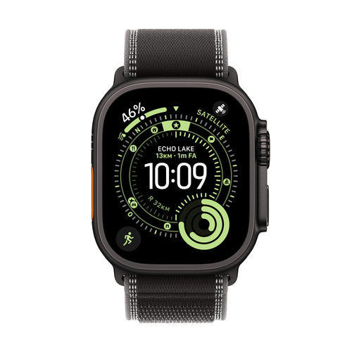 Apple Watch Ultra 3 GPS + Cellular 49mm Black Titanium Case OLED Touchscreen 64GB Wi-Fi GPS