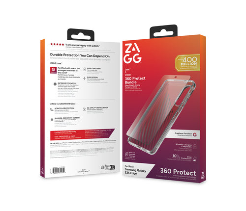 ZAGG Luxe 360 Protect Bundle mobile phone case