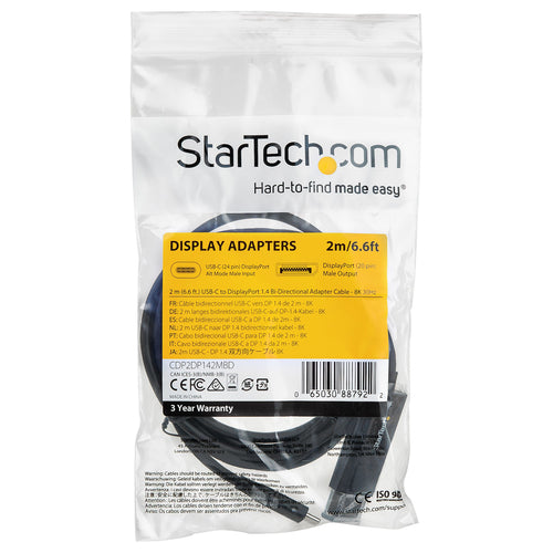 StarTech.com CDP2DP142MBD video cable adapter