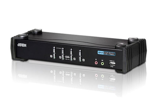 KVM Switch ATEN CS1764A 4-Port 1920x1200 Black Control