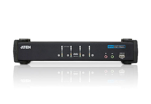 KVM Switch ATEN CS1764A 4-Port 1920x1200 Black Control